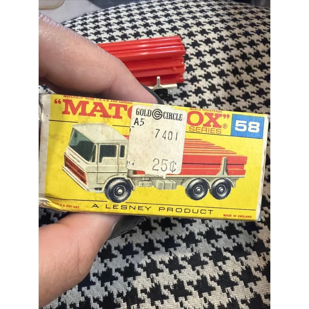 Vintage Matchbox Lesney DAF Girder Truck Box #58 England w/ Original Box 1968-71